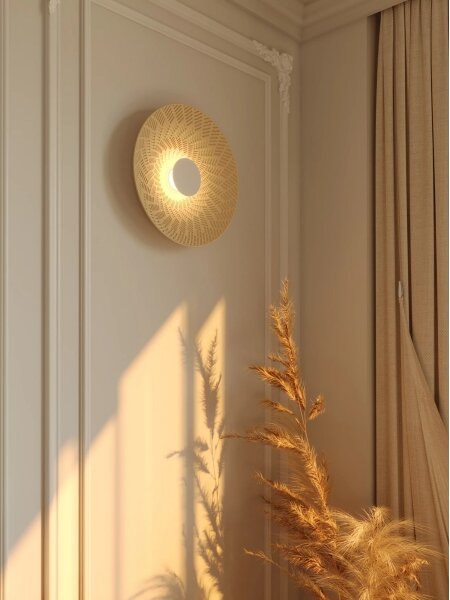 MAXLIGHT W0457 - Lampada da parete LED MISAKI LED/6W/230V CRI 95 beige