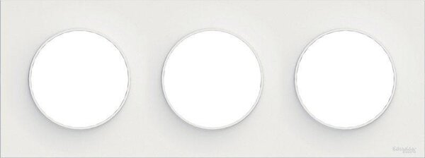 Piatto Triplo Odace Styl, Bianco