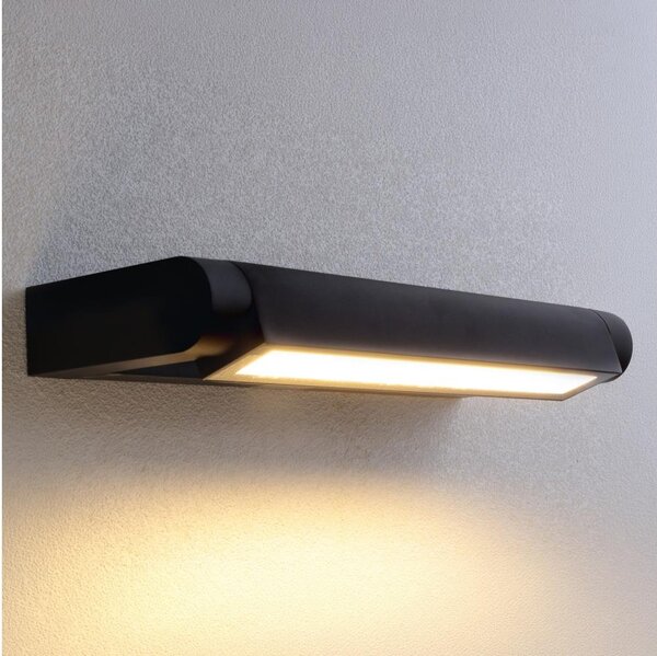 BRILAGI - Lampada da parete per esterno SALERNO LED/12W/230V 35,5 cm nero IP65