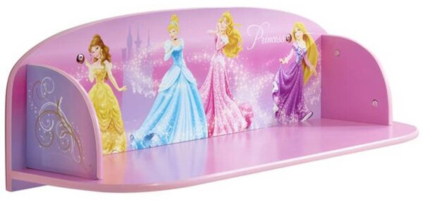 Disney Mensola per Bambini Princess 59x20x20 cm Rosa WORL660004