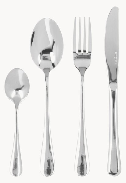 Set di 24 posate lucide Antony, 6 persone
