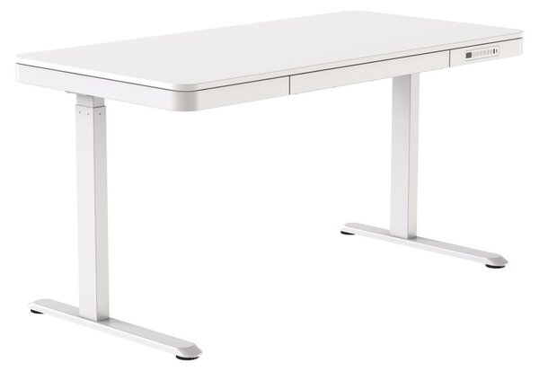 Scrivania Activejet con regolazione elettrica dell'altezza 140x70 ET119W-C bianca