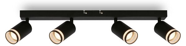 Faretto da soffitto Lampada da soffitto Lampada da soffitto Camera da letto Orientabile 4 luci GU10