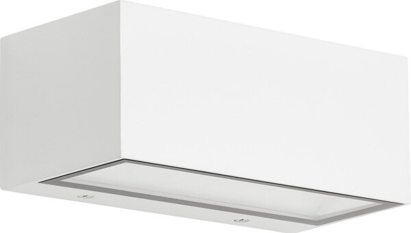 Applique da esterno a LED Lampada da esterno IP44 4000K 12 W bianco metallo-vetro Telefunken
