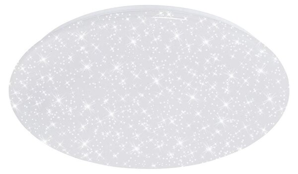 Lampada da soffitto a LED cielo stellato dimmerabile CCT 40W bianco plastica Ø49,5 Briloner