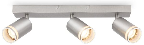 Faretto da soffitto Lampada da soffitto Lampada da camera da letto orientabile a 3 luci GU10