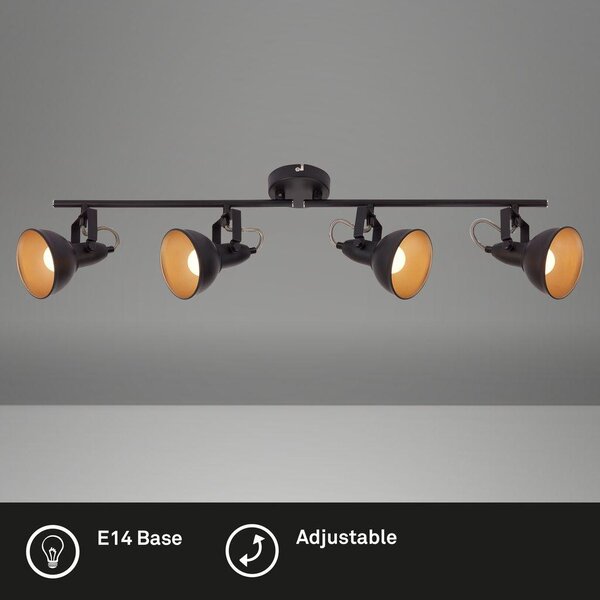 Faretto LED da soffitto Lampada da soffitto per soggiorno Lampada spot LED Retro orientabile