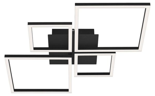 Lampada da soffitto a LED Lampada da soffitto orientabile dimmerabile 48 W Nero Briloner