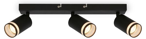 Faretto da soffitto Lampada da soffitto Lampada da camera da letto orientabile a 3 luci GU10