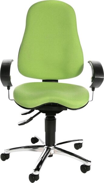 Topstar SI59U G05 Sedia girevole da ufficio Topstar "Sitness 10", verde mela