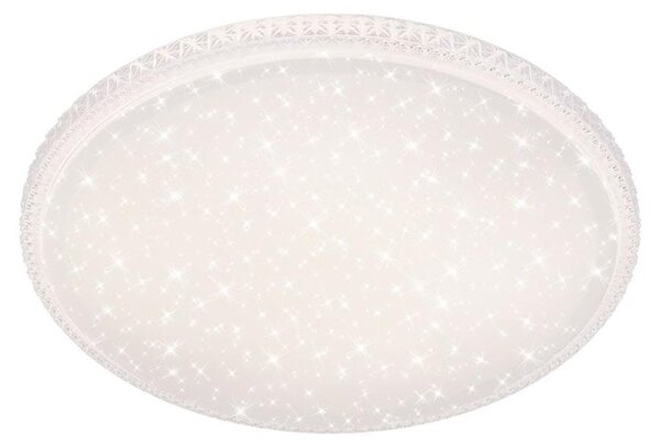 Lampada da soffitto a LED dimmerabile con telecomando CCT 48 W bianco metallo-plastica Briloner