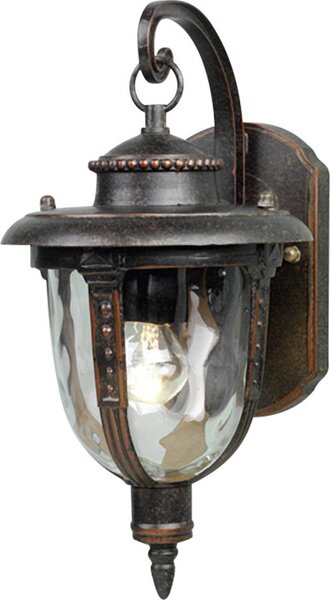 Lampada da esterno a parete, bronzo anticato, E27, 60 W, St Louis Elstead
