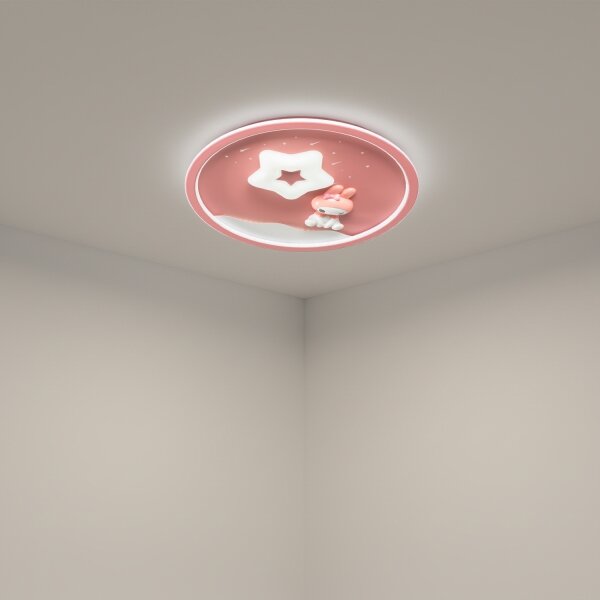 Brilagi - LED dimmerabile, plafoniera per cameretta BUNNY LED/83W/230V 3000-6000K + telecomando