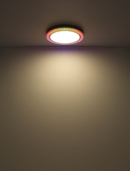 Globo 41372-24 - Plafoniera dimmerabile RGBW BOLLY LED/20W/230V + +TC