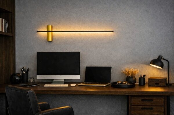 Open Design OR85082 - Applique da parete BENE LED/7W/230V 62 cm oro