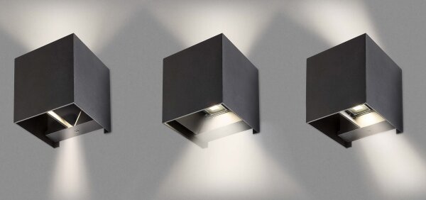Rabalux 7397 - Applique da esterno SOLIN 1xG9/42W/230V IP54 bianco