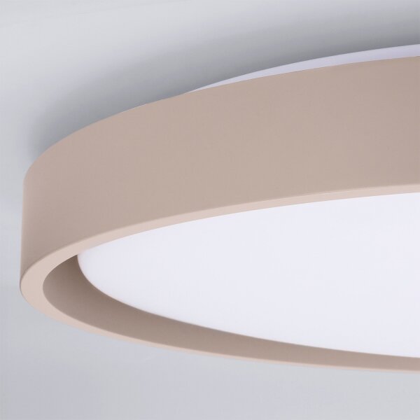 Brilagi - Lampada LED dimmerabile MATTEO LED/60W/230V 3000-6500K diam. 51,5 cm taupe+telecomando