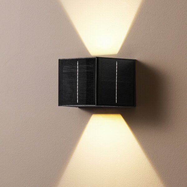 Brilagi - Applique a LED solare SOLAR CUBE LED/2W/3,2V 1300 mAh IP54