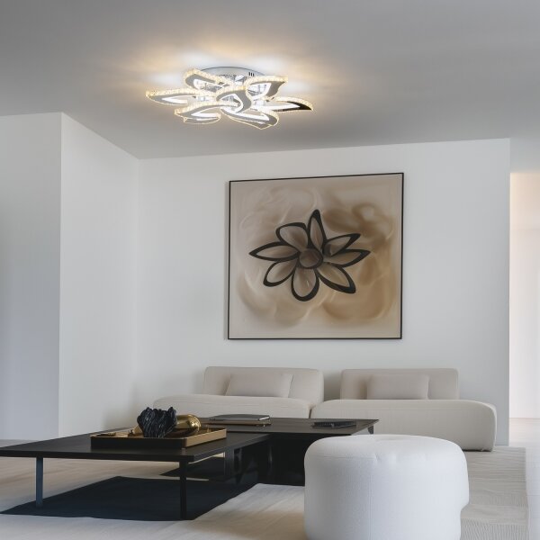Brilagi - Lampadario a plafone LED dimmerabile TWIST LED/180W/230V 3000-6500K + +TC