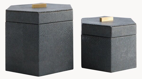 Set di 2 scatole decorative Cardona