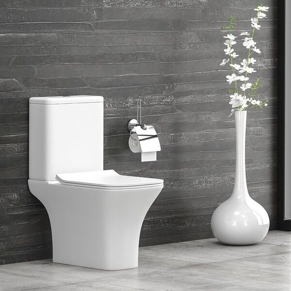 Kamalu wc con cassetta incorporata e uscita a muro | tetra-to10