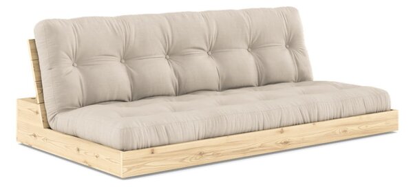 Divano letto beige 196 cm Base - Karup Design