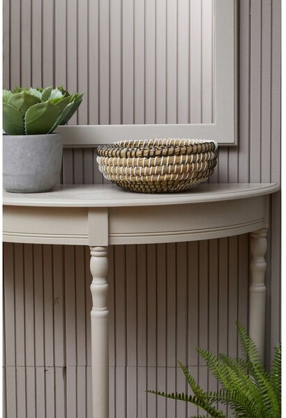 Tavolo consolle beige in pino massiccio 30x80 cm Heritage – Premier Housewares