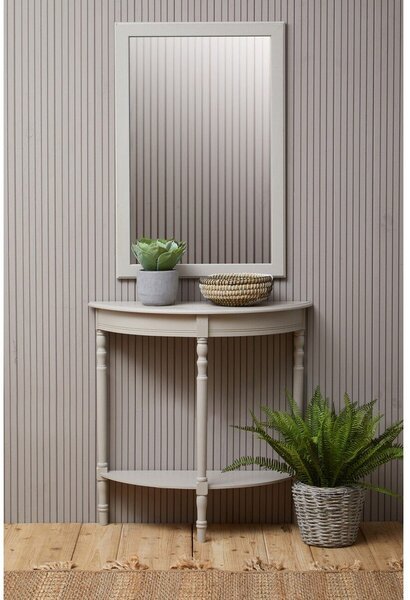 Tavolo consolle beige in pino massiccio 30x80 cm Heritage – Premier Housewares