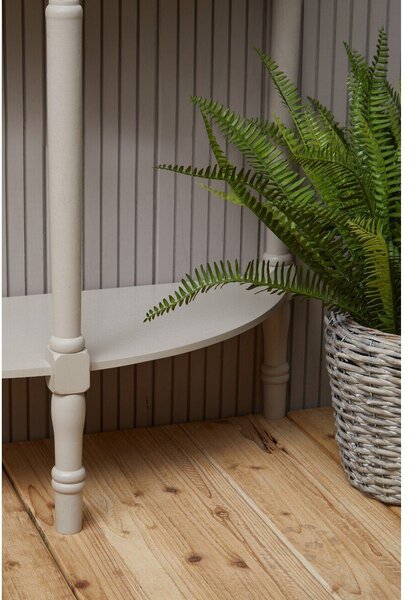 Tavolo consolle beige in pino massiccio 30x80 cm Heritage – Premier Housewares