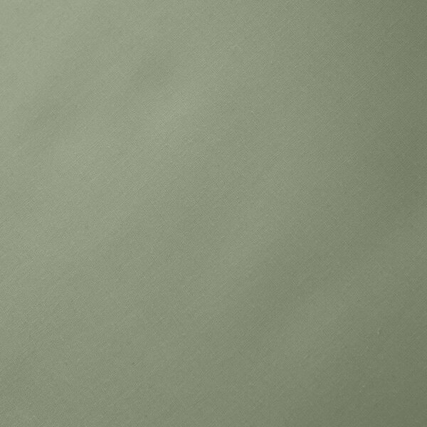 Lenzuolo con angoli verde in percalle di cotone 90x190 cm Cotton Percale – Bianca