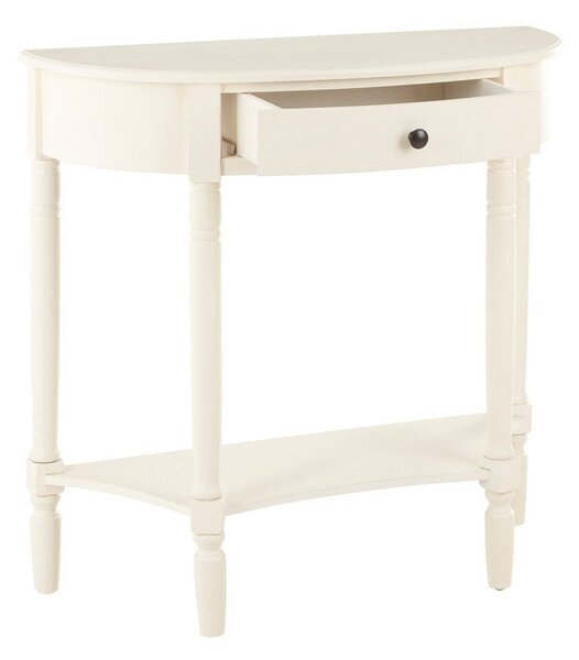Tavolo consolle bianco in pino massiccio 33x81 cm Heritage – Premier Housewares