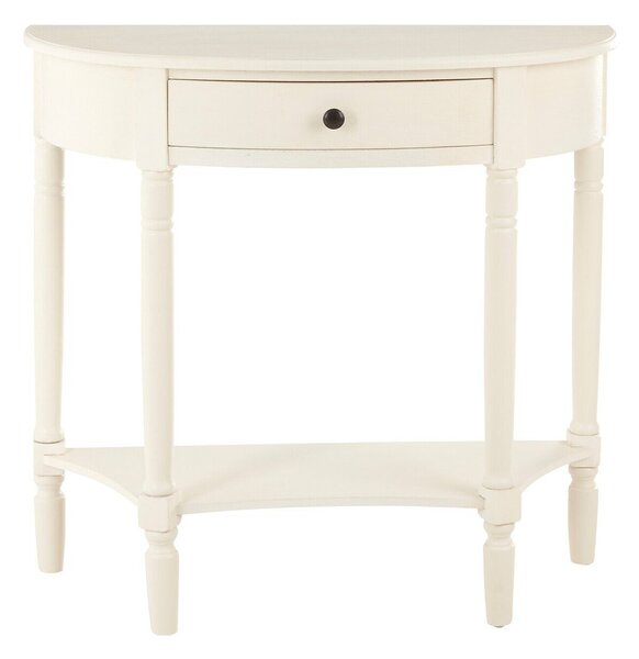 Tavolo consolle bianco in pino massiccio 33x81 cm Heritage – Premier Housewares