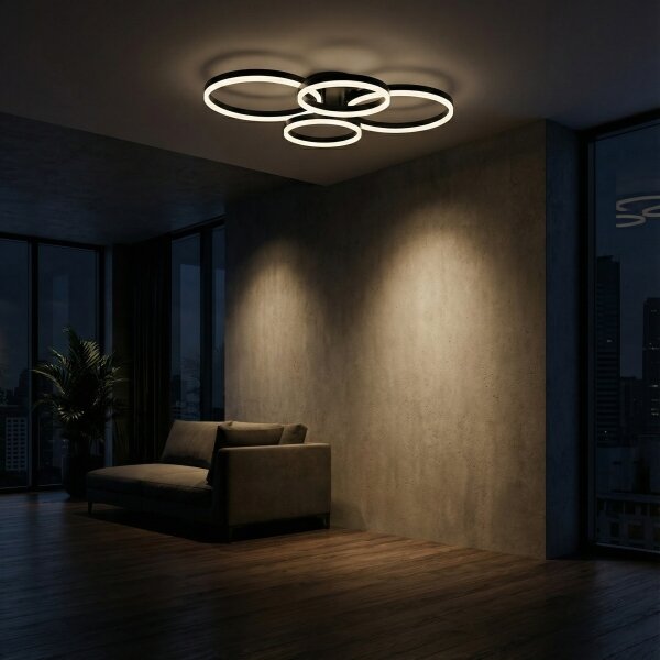 Brilagi - Plafoniera LED dimmerabile ORBITS LED/52W/230V 3000-6000K + TC
