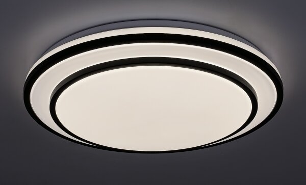 Rabalux 2130 - Plafoniera LED dimmerabile LUPITA LED/40W/230V nera + telecomando