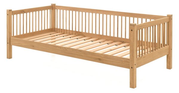 Letto per bambini in legno di quercia in colore naturale 90x200 cm Forrest - Vipack
