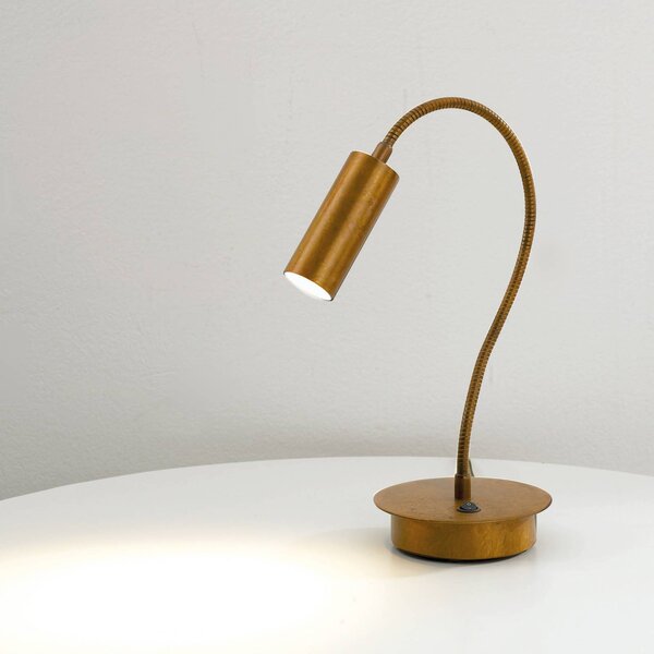 Cremasco Lampada da tavolo 7538, Bronzo / Ottone antico, Soggiorno / Sala da pranzo, Ottone, Moderno, Lampada da tavolo