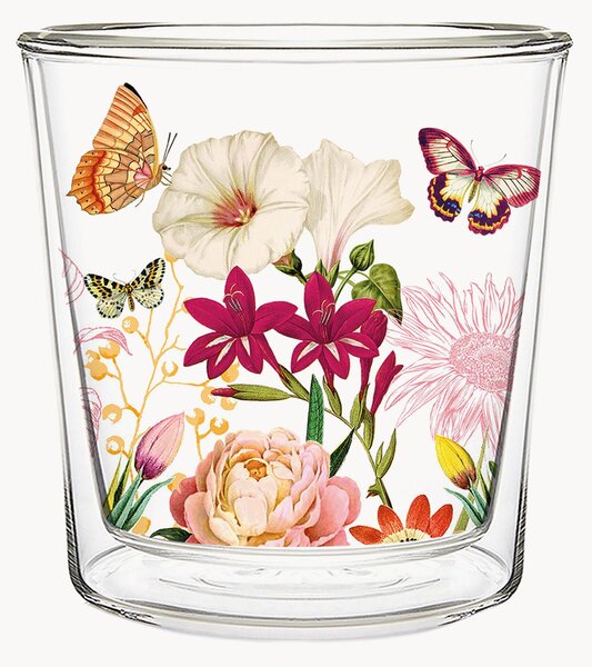 Bicchiere in vetro borosilicato Illusion