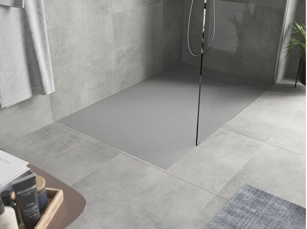 Mexen Hugo piatto doccia rettangolare SMC 140 x 80 cm, grigio - 42618014