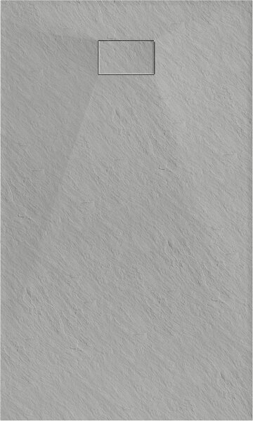 Mexen Hugo piatto doccia rettangolare SMC 140 x 80 cm, grigio - 42618014