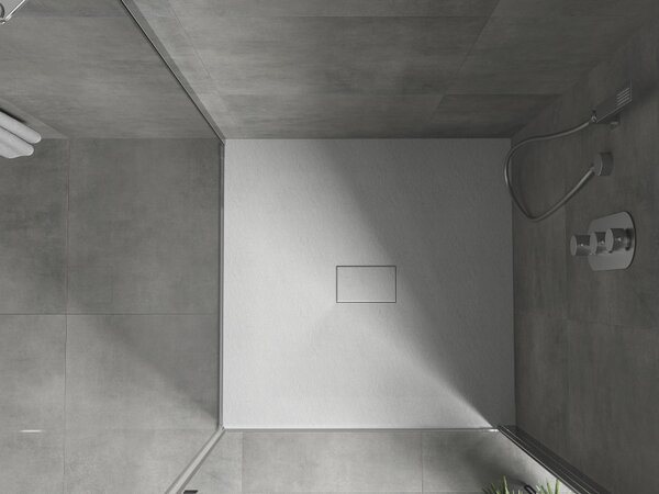 Mexen Hugo piatto doccia quadrato SMC 100 x 100 cm, bianco - 42101010