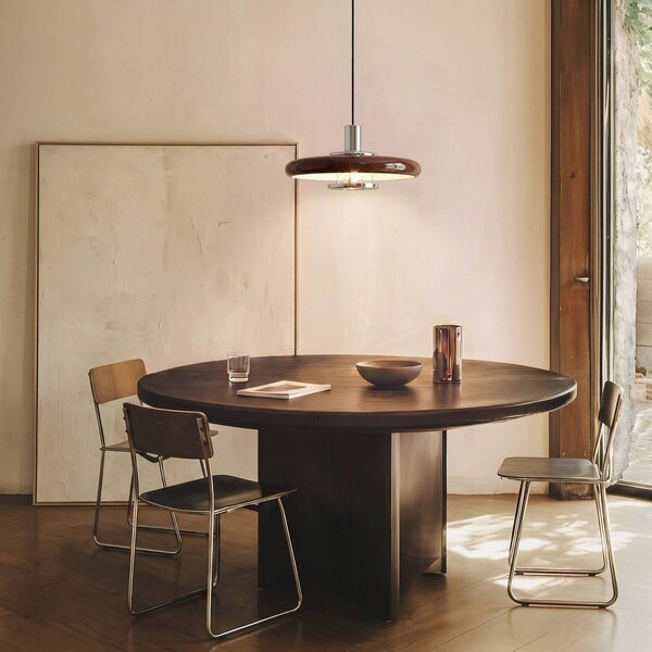 Lampada a sospensione Branford Lindby, dimmerabile, Marrone / Ruggine, Soggiorno / Sala da pranzo, Metallo, Vintage, Lampada a sospensione