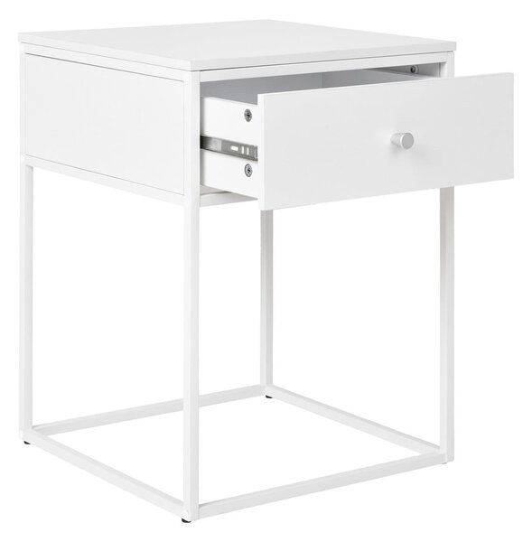 Comodino bianco Vita – House Nordic