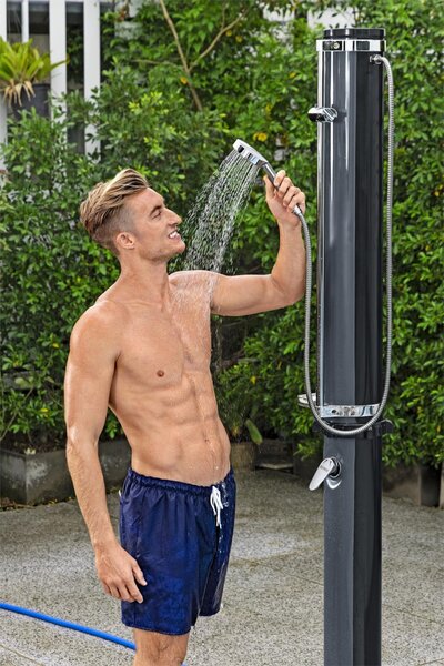 Bestway Doccia da Giardino Solare Altezza 218 cm Capacit 35 Litri colore Nero - 58696 / 24