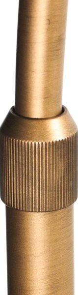 Steinhauer Lampada ad arco Sparkled Light, dimmerabile, Bronzo / Ottone antico, Soggiorno / Sala da pranzo, Metallo, Moderno, Lampada da terra