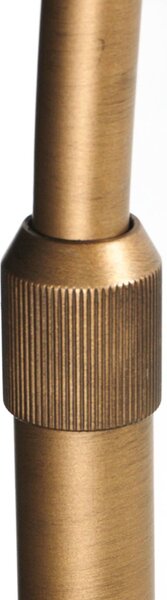 Steinhauer Lampada ad arco Sparkled Light, dimmerabile, Bronzo / Ottone antico, Soggiorno / Sala da pranzo, Metallo, Moderno, Lampada da terra