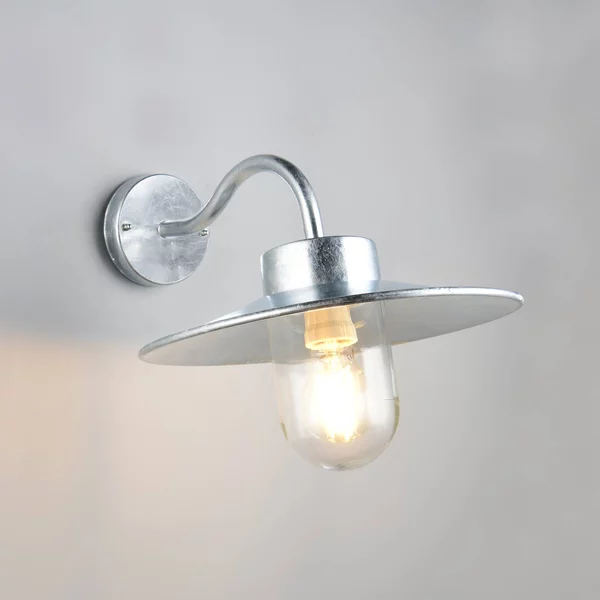Trio Lighting Applique da esterni Tana, dimmerabile, Alluminio / Grigio / Zincato, Metallo, Applique da esterni
