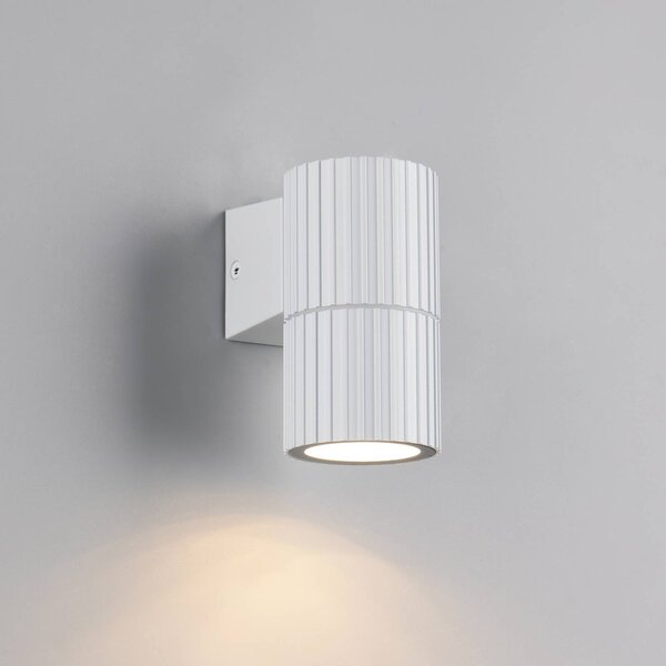 Trio Lighting Applique da esterni Parana, dimmerabile, Bianco / Opale, Alluminio, Moderno, Applique da esterni