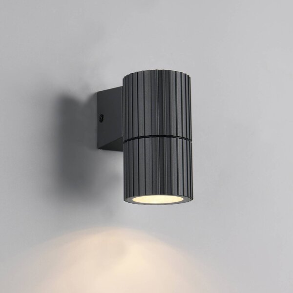 Trio Lighting Applique da esterni Parana, dimmerabile, Nero, Alluminio, Moderno, Applique da esterni