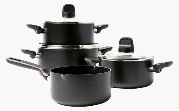 Batteria di pentole con rivestimento antiaderente Memphis 4 pz