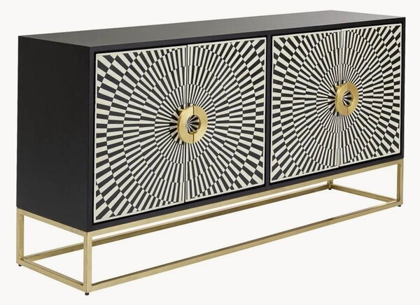 Credenza in legno fatta a mano Electro